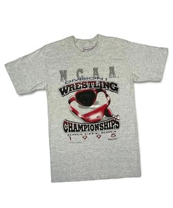 Remember Ncaa Division 1 Wrestling Championships 1995 Iowa with Vintage Style American Football Apparel