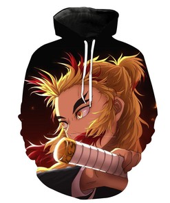 Rengoku Kyojuro Quote Demon Slayer All Over Print 3D Hoodie