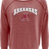 Reserve Collection by 3/4 Raglan Sleeve Vault Hacci Fabric Tee - Hogs Shirt Gifts for Razorbacks Lovers