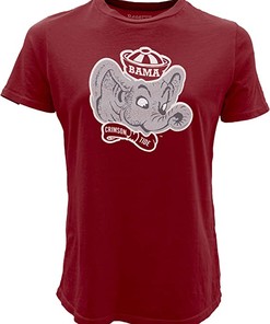 Reserve Collection by Boyfriend Tee Vintage Retro Alabama Sweatshirt Gifts for NCAA Fans