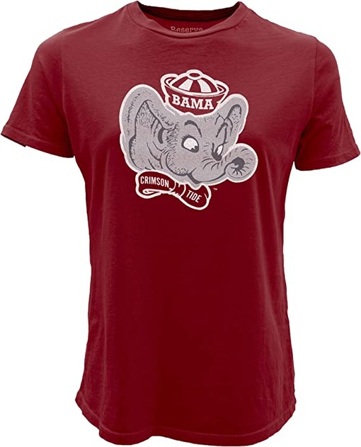 Reserve Collection by Boyfriend Tee Vintage Retro Alabama Sweatshirt Gifts for NCAA Fans