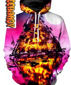 Rest Easy with Deep Sleep Custom All Over Print 3D Hoodie in Soft Fabric