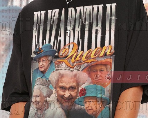 Rest In peace QUEEN ELIZABETH II Fan Tee - Stylish Tee for Movie Shirts for Kids - Image 2