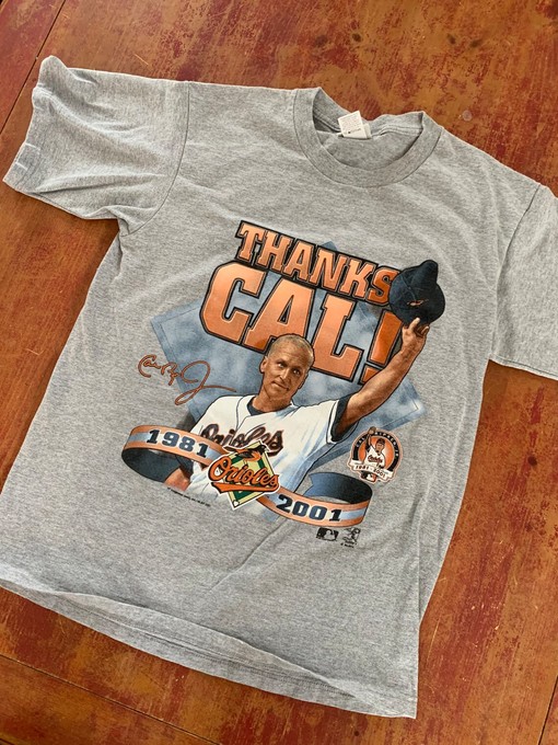 Retirement T-Shirt for Fans: Vintage Cal Ripken Retirement T-Shirt 1981, 2001 Baseball Baltimore Orioles Fans