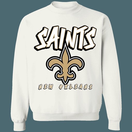 Retro 90's NFL New Orleans Saints American Football Lover Sweatshirt Hoodie for Fans - Image 3