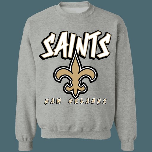 Retro 90's NFL New Orleans Saints American Football Lover Sweatshirt Hoodie for Fans - Image 4