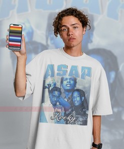 Retro ASAP ROCKY Homage Shirt - Vintage Movie Shirts for Men Who Love Asap Rocky