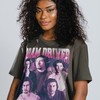 Retro Adam Driver Homage Tee, Vintage 90s Shirt with Sith Quotes and Daisy Ridley, First Order Movie T-Shirt