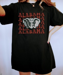 Retro Alabama Football Comfort Colors Shirt, Roll Tide Football Hoodie Sweatshirt With Vintage Ncaa Shirts