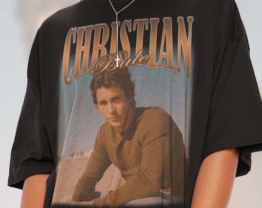 Retro American Psycho Tshirt - Christian Bale Homage Shirt for Horror Film Fans - Image 2