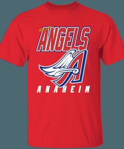 Retro Anaheim Angels ML Baseball Sweatshirt Hoodie - Angel Wing for Die-Hard Fans