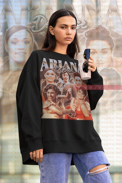 Retro Ariana DeBose Sweatshirt, Vintage Homage Sweater, 90s Fan Tee