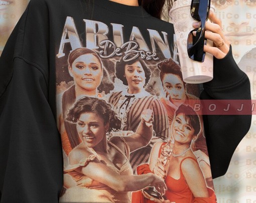 Retro Ariana DeBose Sweatshirt, Vintage Homage Sweater, 90s Fan Tee - Image 4