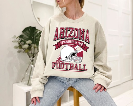 Retro Arizona Football Sweatshirt Hoodie - National Football League Style for Fans
