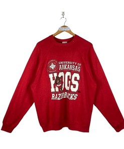 Retro Arkansas Razorbacks Shirt - Vintage 90S University Of Arkansas Razorbacks Hogs Sweatshirt