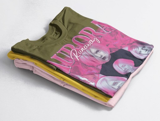 Retro Aurora Runaway Tee - Vintage Movie Shirts for Women Who Love Aurora - Image 4
