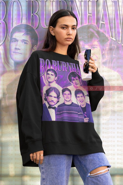 Retro BO BURNHAM Homage Sweater, Fan Tees - Movie Fans Gifts