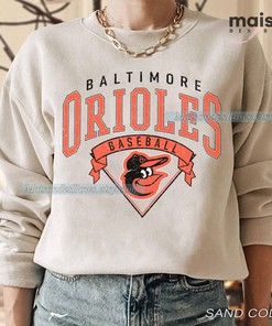 Retro Baltimore Orioles Baseball Sweatshirt, Vintage Style for Fans