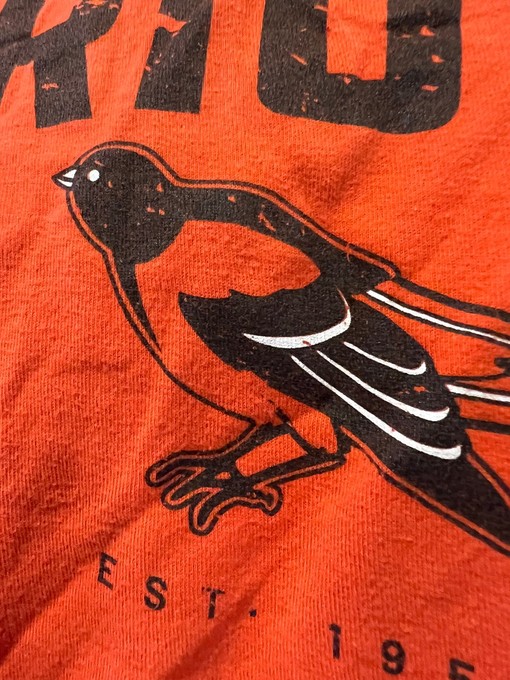 Retro Baltimore Orioles Tee Shirt - MLB Baseball Throwback Birdland O Camden Yards Cal Ripken - Image 2