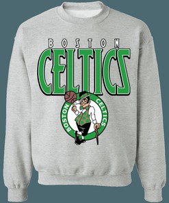 Retro Boston Celtics NBA Sweatshirt Hoodie Shirt for Fans