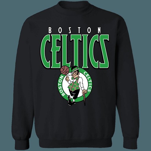 Retro Boston Celtics NBA Sweatshirt Hoodie Shirt for Fans - Image 3