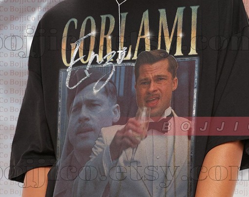 Retro Brad Pitt Inglorious Basterds Shirt, Lt. Aldo Raine Tee, Tarantino Vintage Movie Shirts - Image 2