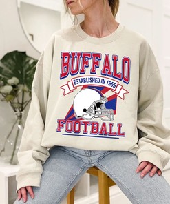 Retro Buffalo Football Shirt for NFL Fans with State University Shirt and College Shirts