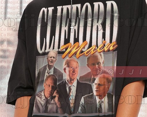 Retro CLIFFORD MAIN Ed Begley Jr. Vintage Shirt, Homage Tee - Classic movie t shirts - Image 2