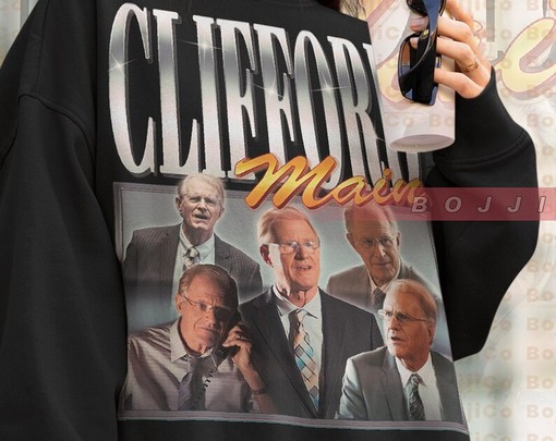 Retro CLIFFORD MAIN Ed Begley Jr. Vintage Shirt, Homage Tshirt - Classic movie t shirts - Image 4