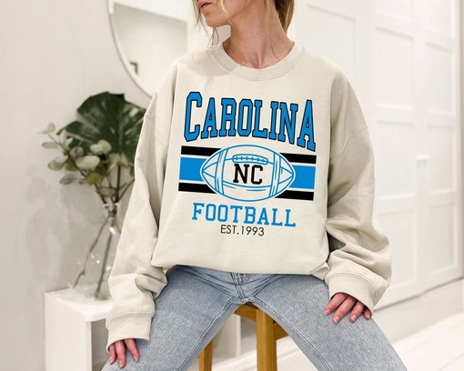 Retro Carolina Football Shirt for NFL Fans with State University Shirt