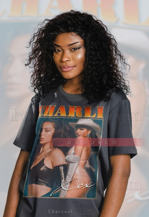 Retro Charli XCX Boom Clap Tee - Vintage Homage T-Shirt for Fans