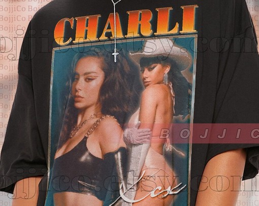 Retro Charli XCX Boom Clap Tee - Vintage Homage T-Shirt for Fans - Image 2