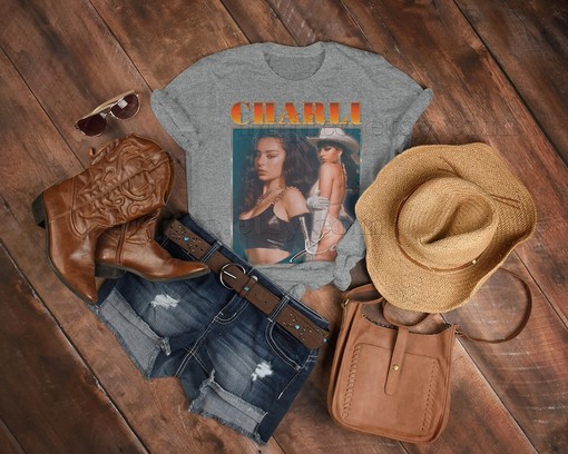 Retro Charli XCX Boom Clap Tee - Vintage Homage T-Shirt for Fans - Image 4