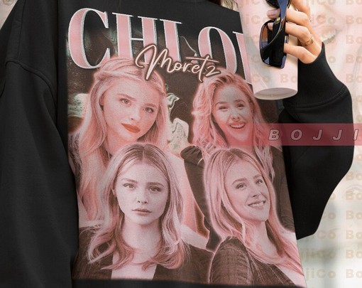 Retro Chloe Moretz Fan Tee - Vintage Sweatshirt for Movie Lovers - Image 4