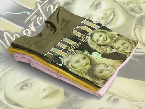 Retro Chloe Moretz Gift Tee - Vintage Actress T-Shirt for Kids - Image 4