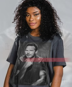 Retro Chris Pratt Fan Tee - Vintage 90s Homage Shirt for Fans
