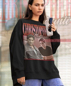 Retro Christopher Moltisanti Sweatshirt, American Italian Crime Fan Tee