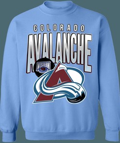 Retro Colorado Avalanche NHL Sweatshirt Hoodie - Vintage Style for Hockey Fans