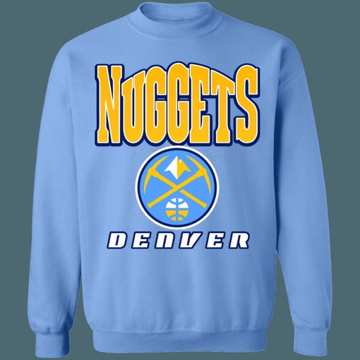 Retro Denver Nuggets NBA Vintage Sweatshirt Hoodie Shirt for Fans - Image 2
