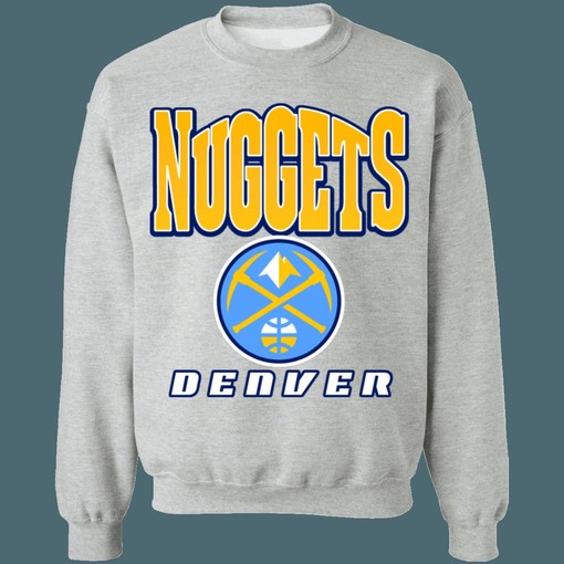 Retro Denver Nuggets NBA Vintage Sweatshirt Hoodie Shirt for Fans - Image 3