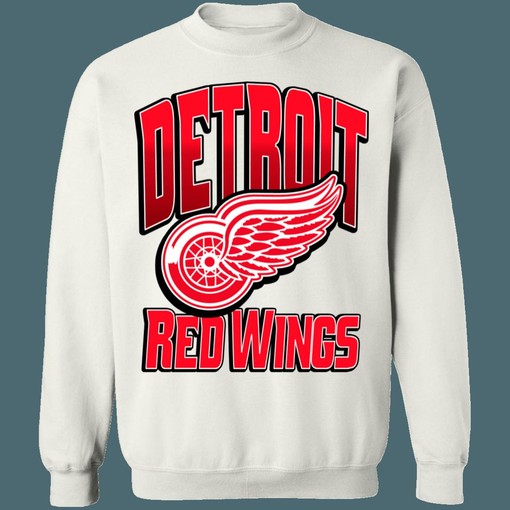 Retro Detroit Red Wings 2000's NHL Sweatshirt Hoodie T-Shirt for Hockey Fans