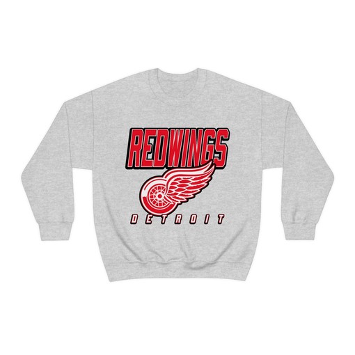 Retro Detroit Red Wings 90's NHL Sweatshirt Hoodie T-Shirt for Fans