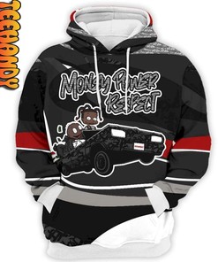 Retro Easter All Money In Garfield All Over Print Hoodie with Bold Design