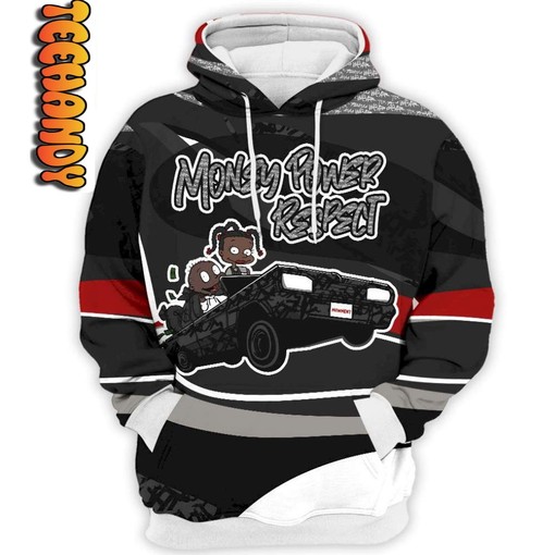 Retro Easter All Money In Garfield All Over Print Hoodie with Bold Design