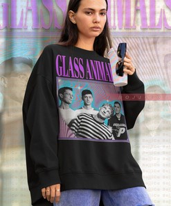 Retro Glass Animals Hoodie: Heat Waves Album, 90s Vintage Tees and Merch