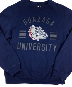 Retro Gonzaga Sweatshirt with Bulldogs Logo