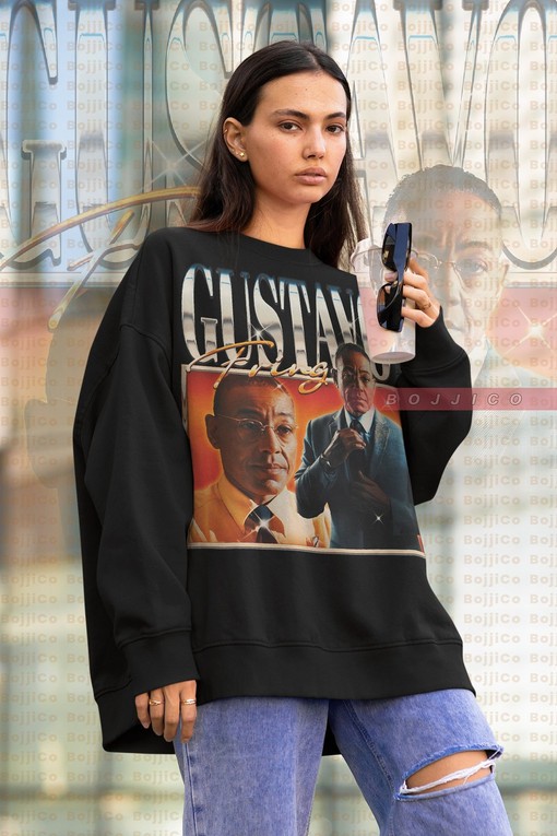 Retro Gustavo Fring Sweater, Giancarlo Esposito Sweatshirt, Los Gustavo Fring Chille, Breaking Bad Fan Shirts