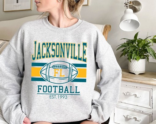Retro Jacksonville Football Shirt for NFL Fans with NCAA Shirts for Women and State University Shirt - Image 2