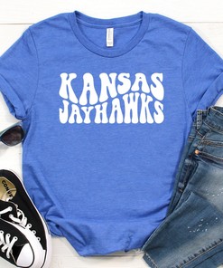 Retro Kansas Jayhawks Shirt - Vintage NCAA Shirts for Men and Women