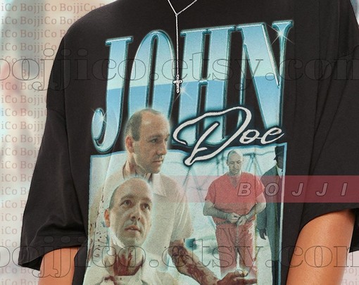 Retro Kevin Spacey Seven Deadly Sins, Morgan Quote Tee, Brad Pitt Thriller Homage Shirt, John Doe Tshirt - Image 2